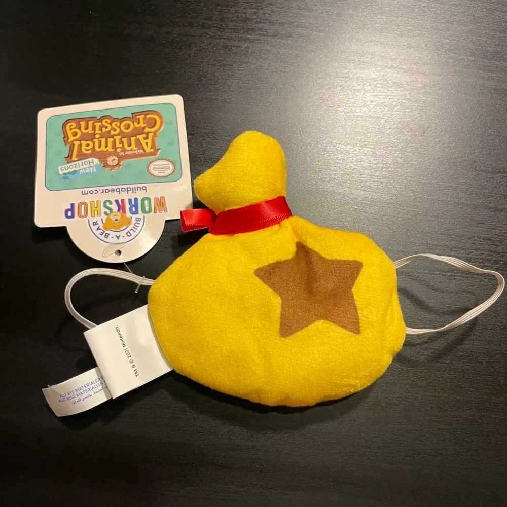 Animal Crossing Bell Bag Build A Bear Workshop Accessory NWT